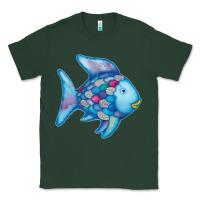 Sports Green rainbow fish Classic Tee - linhVisuals