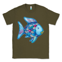 Army Green rainbow fish Classic Tee - linhVisuals