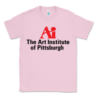 Bubblegum Pink Art Institute of Pittsburgh Classic Tee - linhVisuals