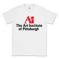 White Art Institute of Pittsburgh Classic Tee - linhVisuals