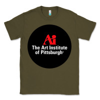 Army Green Art Institute of Pittsburgh Classic Tee - linhVisuals
