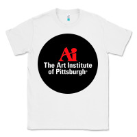 White Art Institute of Pittsburgh Classic Tee - linhVisuals