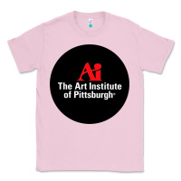Bubblegum Pink Art Institute of Pittsburgh Classic Tee - linhVisuals