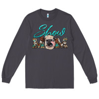 Smoke show mom aztec cowhide heifer Long Sleeve Tee - Artiststas