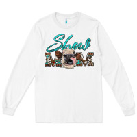 White show mom aztec cowhide heifer Long Sleeve Tee - Artiststas