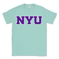 Seafoam new york university nyu Classic Tee - linhVisuals