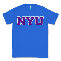 True Royal new york university nyu Classic Tee - linhVisuals