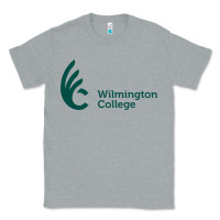 Heather Grey wilmington college Classic Tee - linhVisuals