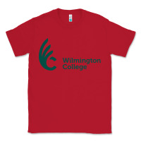 Red wilmington college Classic Tee - linhVisuals