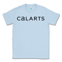 Dusty Blue Calarts Classic Tee - linhVisuals