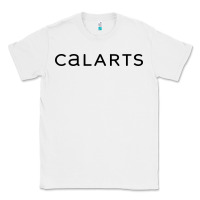 White Calarts Classic Tee - linhVisuals