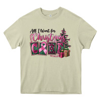 Mossy all i want for christmas is cure Heavy Core Tee - FaDigitalArtStudio