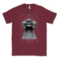 Burgundy hunt showdown anniversary three of skulls black t shirt Classic Tee - linhVisuals