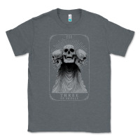 Charcoal Heather hunt showdown anniversary three of skulls black t shirt Classic Tee - linhVisuals