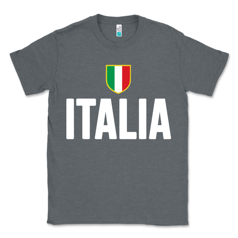 Italia Soccer Jersey Classic Tee by linhVisuals | Teevron