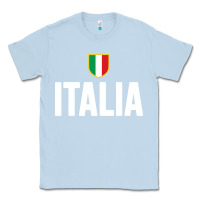 Dusty Blue italia soccer jersey Classic Tee - linhVisuals