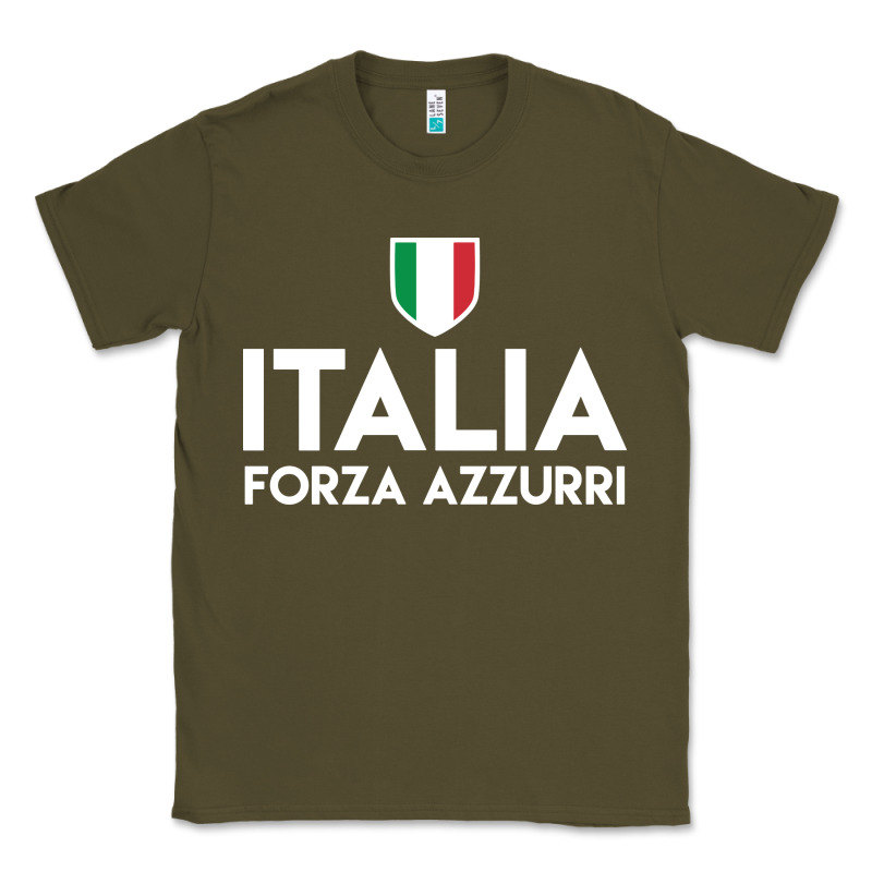 Italia Soccer Jersey Classic Tee by linhVisuals | Teevron