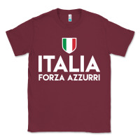 Burgundy italia soccer jersey Classic Tee - linhVisuals