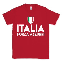 Red italia soccer jersey Classic Tee - linhVisuals