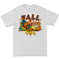 Dove Grey Fall Vibes Premium Tee - CowhideDigitalArt