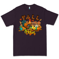 Plum Fall Vibes Premium Tee - CowhideDigitalArt