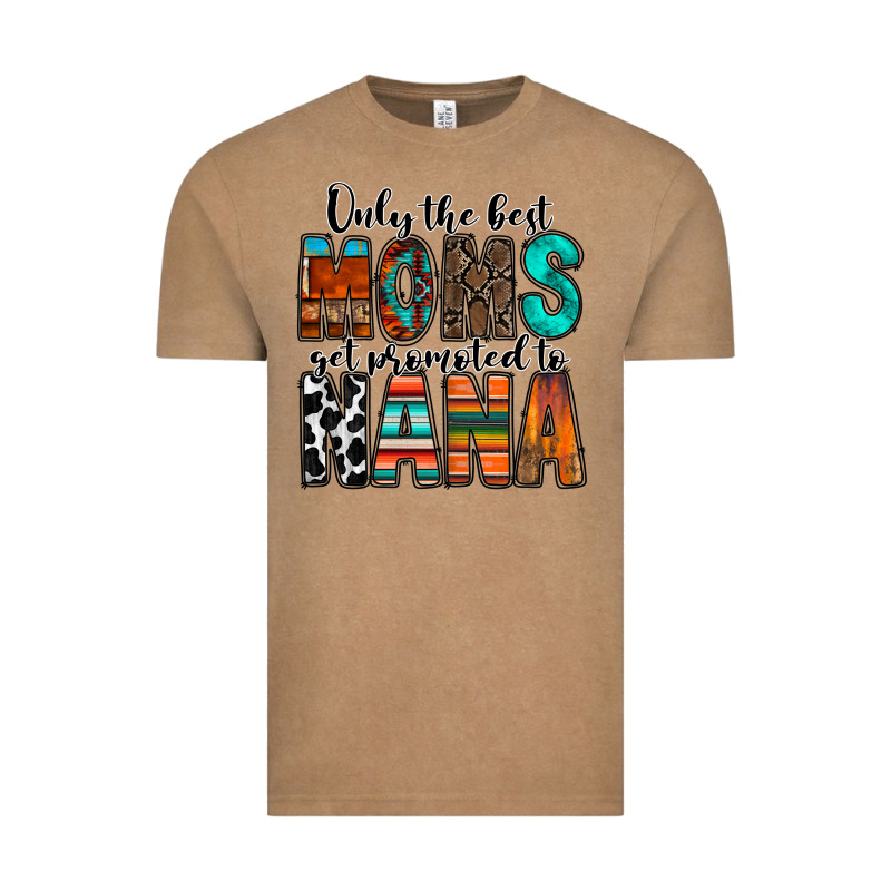 Only The Best Moms Get Promoted To Nana Vintage Tee by RacoonDesign | Teevron