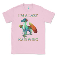 Bubblegum Pink Chill Rainwing Dragon Retro Fan Tee Wings of Fire Classic Tee - linhVisuals