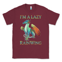 Burgundy Chill Rainwing Dragon Retro Fan Tee Wings of Fire Classic Tee - linhVisuals