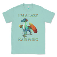 Seafoam Chill Rainwing Dragon Retro Fan Tee Wings of Fire Classic Tee - linhVisuals
