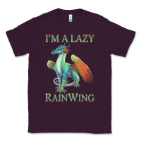 Plum Chill Rainwing Dragon Retro Fan Tee Wings of Fire Classic Tee - linhVisuals