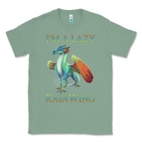 Sage Chill Rainwing Dragon Retro Fan Tee Wings of Fire Classic Tee - linhVisuals