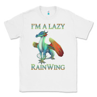 White Chill Rainwing Dragon Retro Fan Tee Wings of Fire Classic Tee - linhVisuals