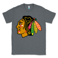 Charcoal Heather the  blackhawks Classic Tee - linhVisuals