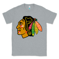 Heather Grey the  blackhawks Classic Tee - linhVisuals
