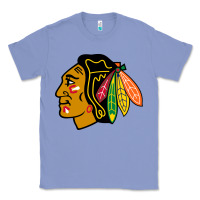 Colony Blue the  blackhawks Classic Tee - linhVisuals