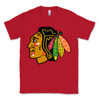 Red the  blackhawks Classic Tee - linhVisuals