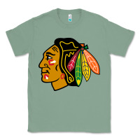Sage the  blackhawks Classic Tee - linhVisuals