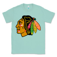 Seafoam the  blackhawks Classic Tee - linhVisuals
