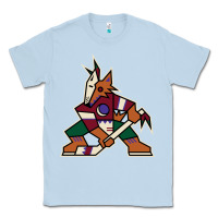 Dusty Blue the  coyotes Classic Tee - linhVisuals
