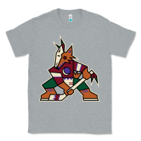 Heather Grey the  coyotes Classic Tee - linhVisuals