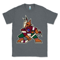 Charcoal Heather the  coyotes Classic Tee - linhVisuals