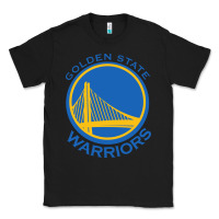 Black Golden state Classic Tee - linhVisuals