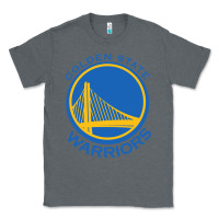 Charcoal Heather Golden state Classic Tee - linhVisuals