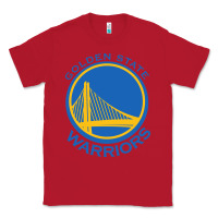Red Golden state Classic Tee - linhVisuals