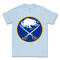 Dusty Blue the sabres Classic Tee - linhVisuals