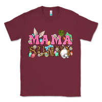 Burgundy Western Mama Bunny Classic Tee - BundleAndBundleShop