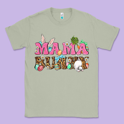 Western Mama Bunny Classic Tee Designed By Bundleandbundleshop