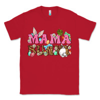 Red Western Mama Bunny Classic Tee - BundleAndBundleShop