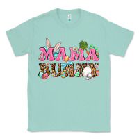 Seafoam Western Mama Bunny Classic Tee - BundleAndBundleShop