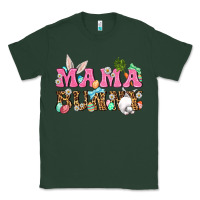 Sports Green Western Mama Bunny Classic Tee - BundleAndBundleShop